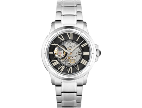 Relógio masculino prata aço inoxidável Es-8243-22 THOMAS EARNSHAW