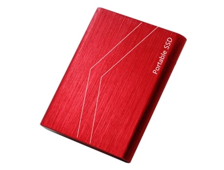 Disco Rígido Externo SSD SEMD USB 3.1 Vermelho 2TB