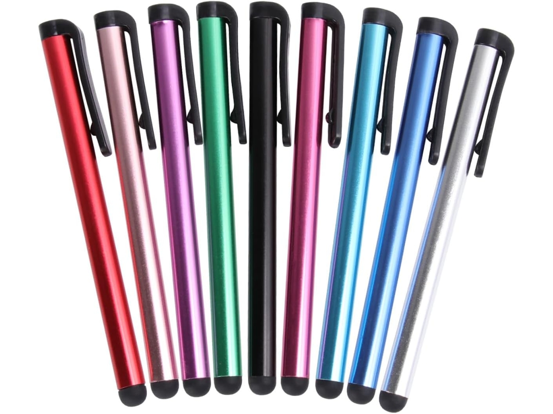 30 Canetas Stylus Capacitivas Criativas e Leves para Tela de Celular SFUSHOS