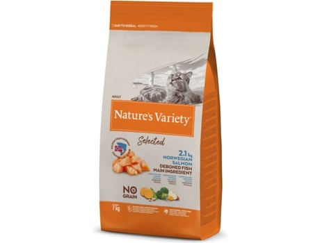 Ração para Gatos  Grain Free (7 Kg - Seca - Sabor: Salmão)