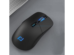 Mouse Sem Fio Para Laptop, Mouse Sem Fio 2.4G Que Carrega Jogos De Escritório Silenciosos, Com Receptor Usb, 3 Níveis De Dpi Ajustáveis, Mouse Usb De 1600 Dpi Para Laptop Chromebook Laptop, Preto