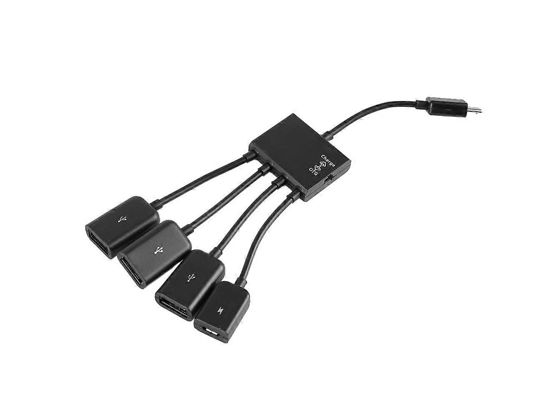 Lurelia Adaptador Otg Micro Usb/usb, Com Carregamento