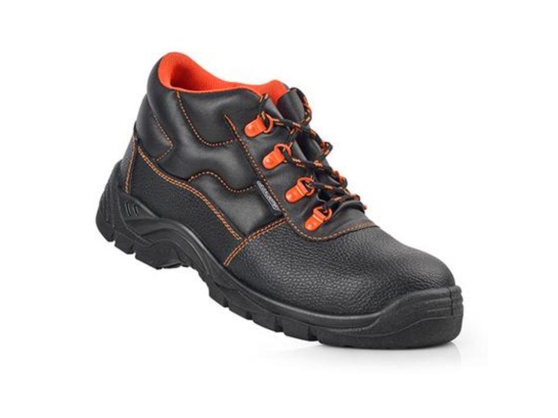 Marca bota s3 piel negra suela doble densida confor n 40 bec0140