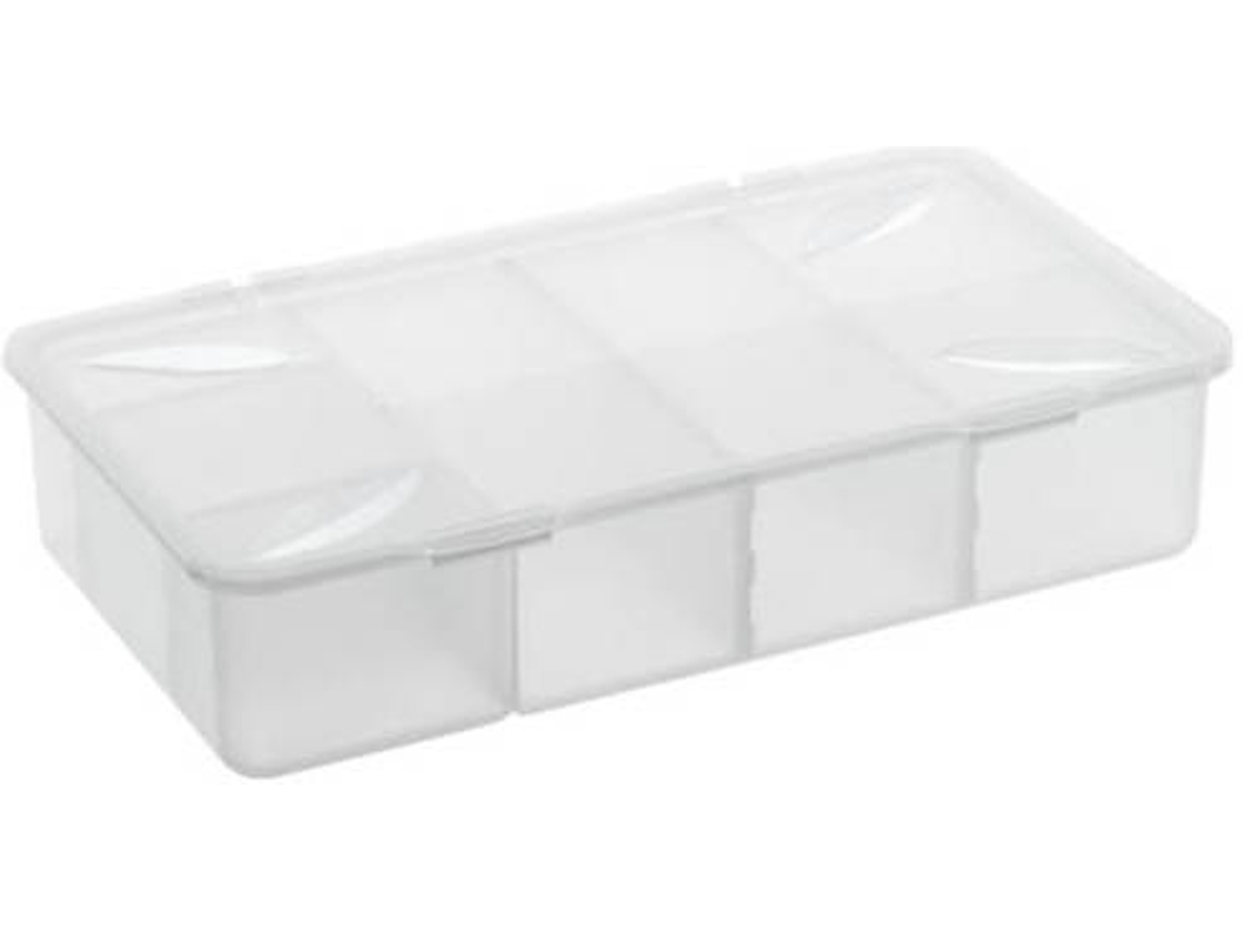 Caixa ROTHO 11099 (Transparente - 33.9x19.8cm - Retangular - 3L)