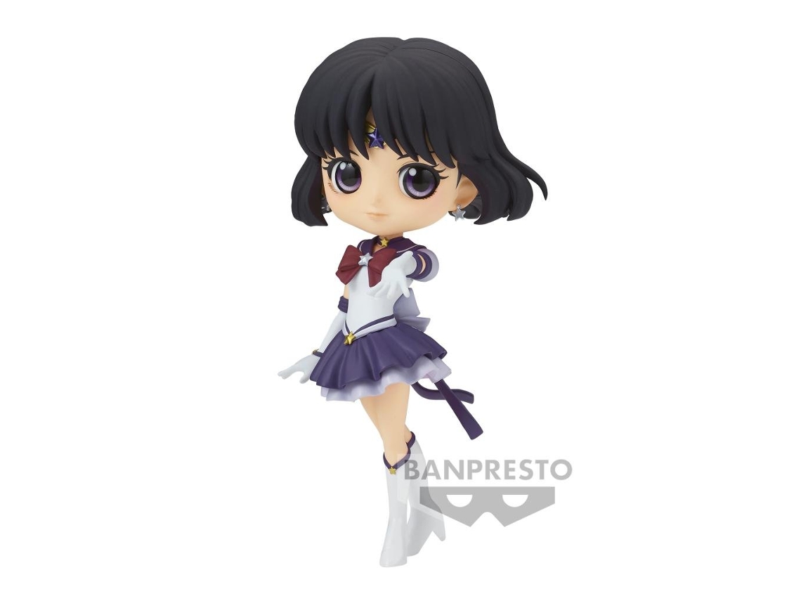 Figura Sailor Saturn Ver.A Pretty Guardian Sailor Moon Cosmos Q Posket 13 Cm BANPRESTO