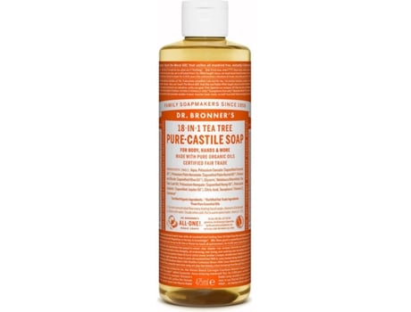 Sabonete Líquido DR.BRONNER'S 18-IN-1 (475 ml)