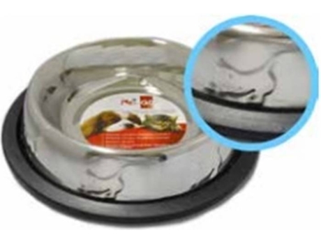 Comedouro Inox VALPEC Anti Derrapante