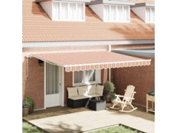 Vidaxl Toldo Retrátil Multicolor 450 X 350 X 165 Cm