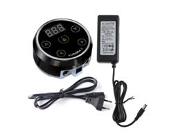 Fonte De Energia Para Máquina De Tatuagem De Alumínio Com Tela Led Leve Bateria 2a Para Liner Shader