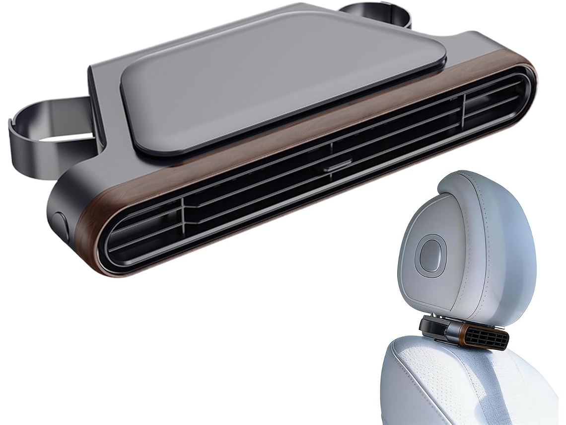 Ventilador Para Passageiros De Carro Com Difusor Fragrância Silencioso
