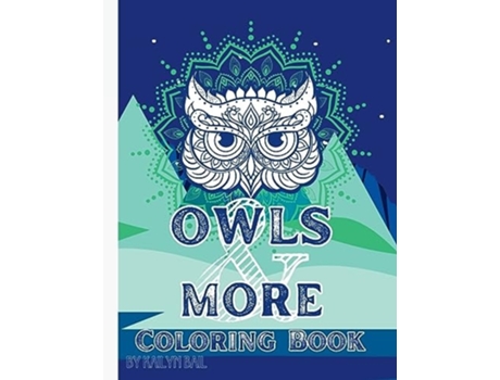 Livro Owls and More Coloring Book de Kailyn Bail (Inglês)
