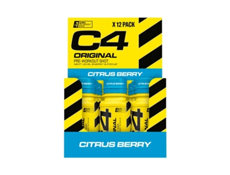 C4 Shots Originais Cellucor (12x60ml)
