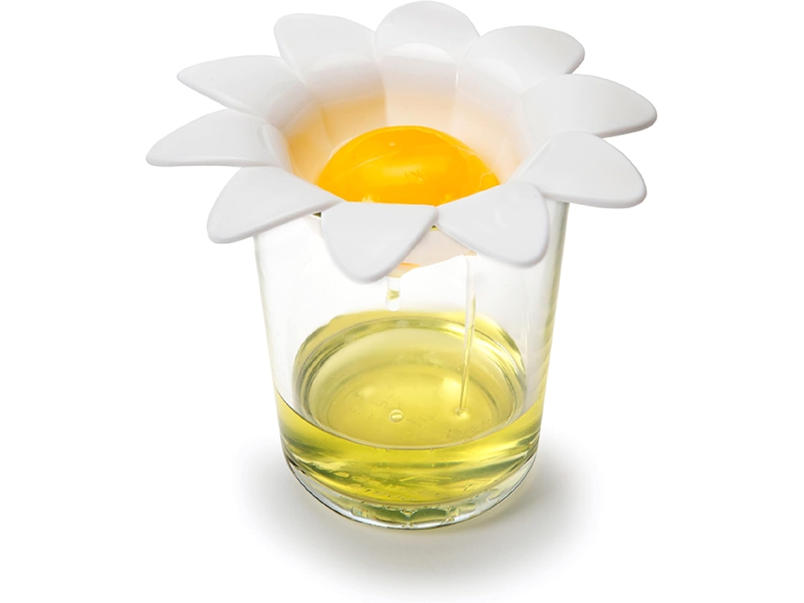 1 Separador De Ovos Plástico Daisy(claras E Gemas)