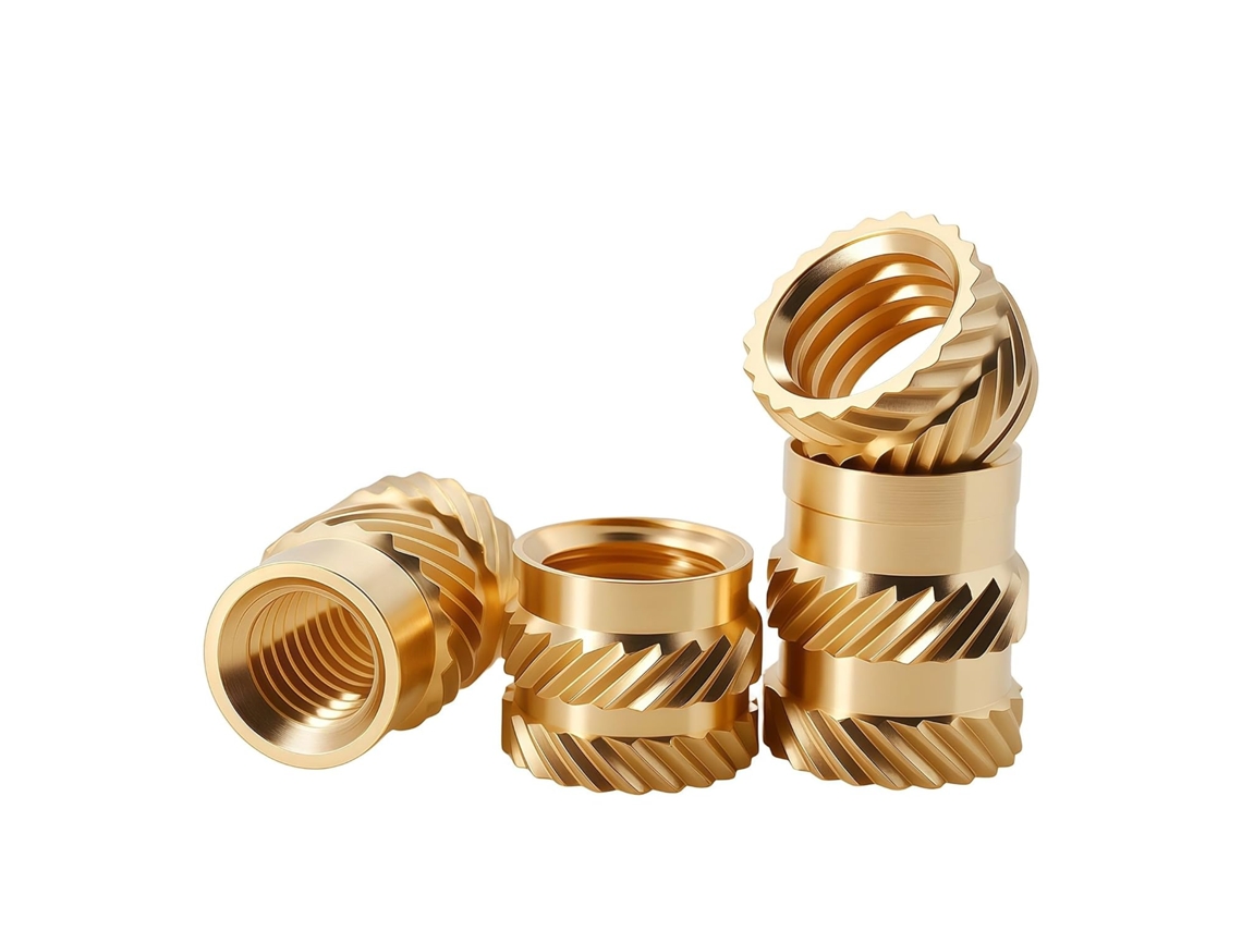 Porcas De Inserção Térmica Latão M2 M3 M4 M5 M6 M8 - Inserções