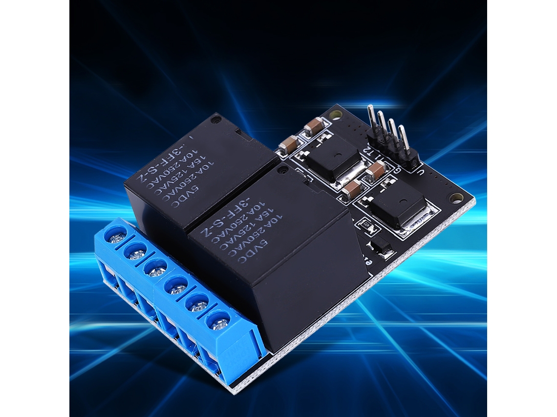 Módulo De Relé De Trava Automática 2 Canais 12v