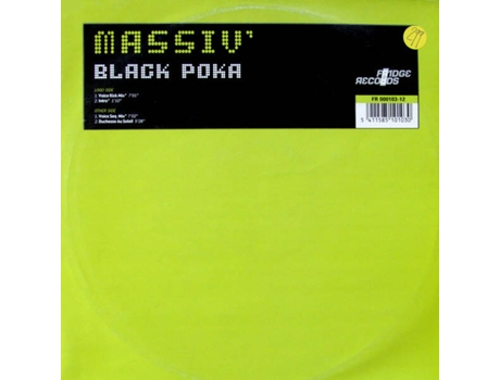 Vinil Black Poka Fridge Records