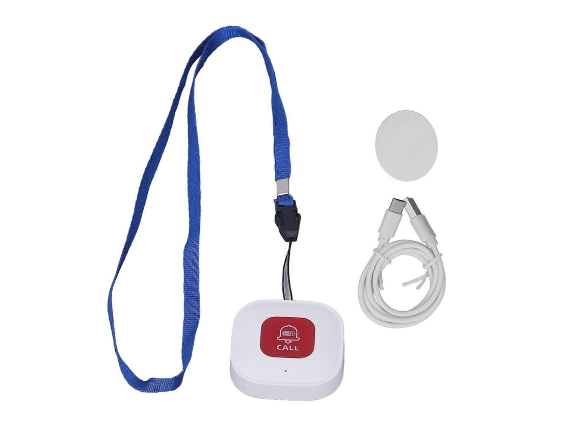 Botão De Chamada Sos Inteligente Com Wi-fi, Alarme, Campainha, Pager Sem Fio Para Cuidadores, Sistema De Alerta De Enfermagem, Emergência.
