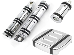 Pedaleiras do Piloto Adequadas para Motocicleta Harley Dyna Softail Breakout Adequado Alavancas Motocicletas