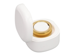 Mali anel Inteligente de Fitness Ip68 Bluetooth Rastreador de Saúde com Case de Carregamento Led para Android Ios Ouro 21.5mm