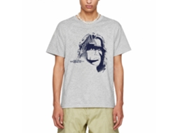Rockinstone Conan Sketch Drama Heather Gray Adult T-shirt Size:l