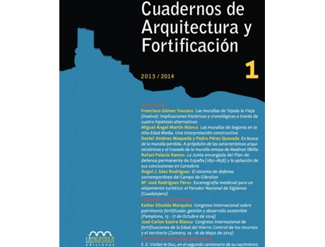 Livro Cuadernos De Arquitectura Y Fortificación 2013/2014 de Vários Autores (Espanhol)