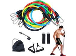 Faixas Elásticas Portáteis De Látex Antiderrapantes Para Exercícios | Conjunto 11-alongamento Corporal, Ideais