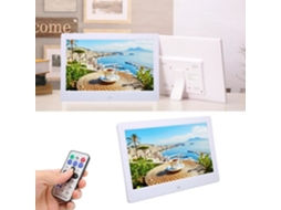 HURRISE Smart Photo Frame 10 1 Polegadas Hd Digital Photo Frame 1024 X 600 Tela Lcd Photo Frame Peça de Vídeo Branco Plugue Da Ue