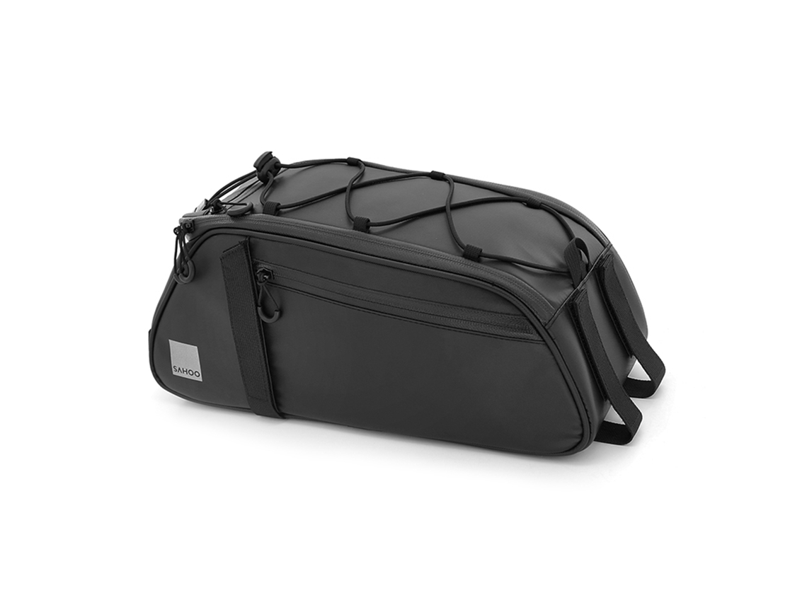 Bolsa Mali traseira para bicicleta 8L de grande capacidade com refletivo
