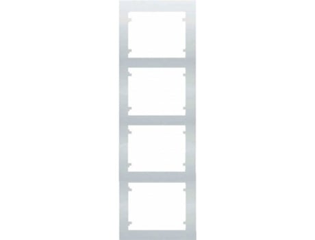 Moldura Com 4 Elementos Verticais Branco Bjc Iris 18104