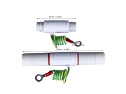 Laxiscreed Protetor De Surgimento Poe Gigabit Rj45 À Prova D'água Para Redes Seguras