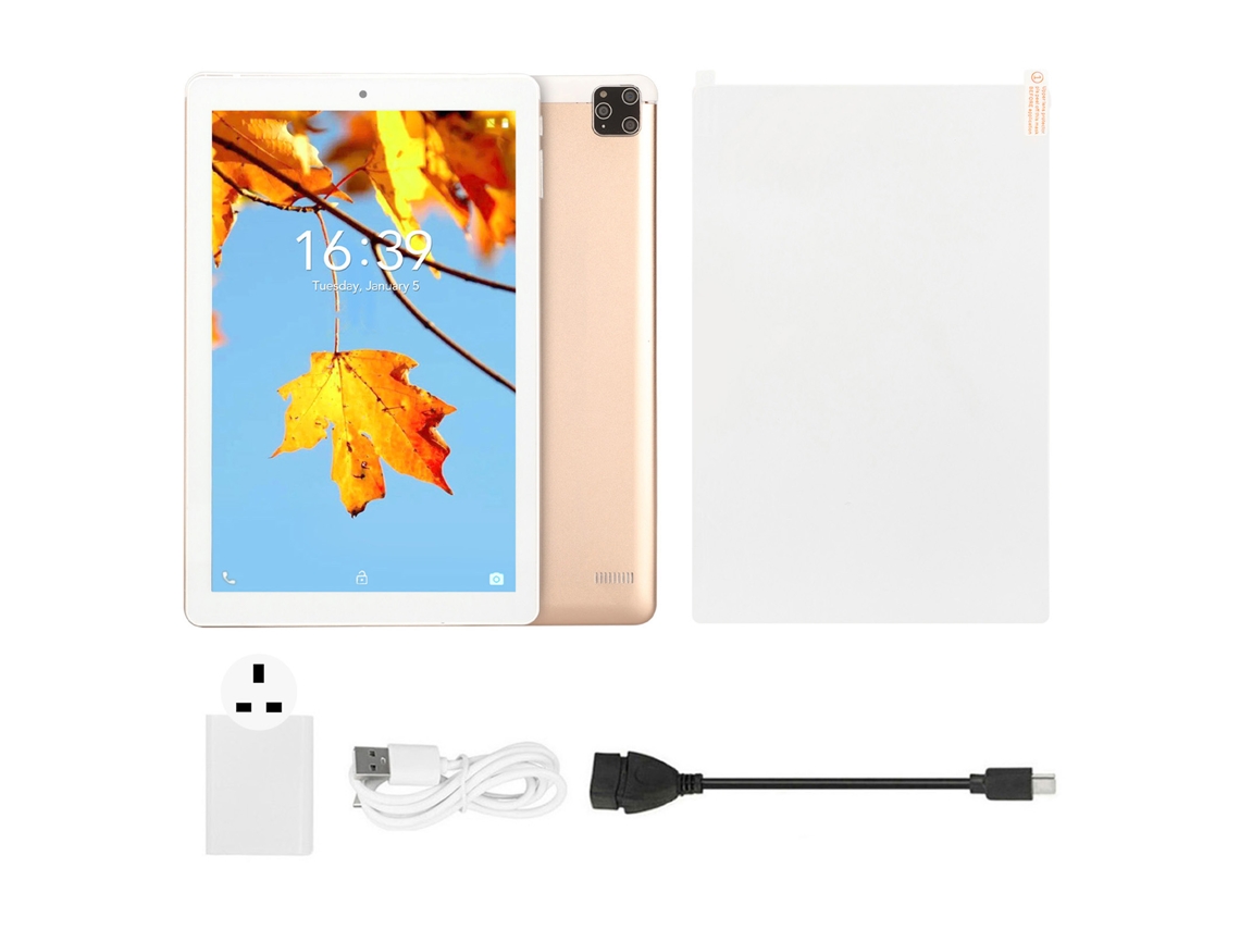 Tablet Hd 5g Wifi De 10,1 Polegadas Para Android 10 Other