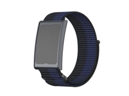 Pulseira De Relógio Com Fecho De Velcro Em Nylon, Duas Seções E Anel De Metal Para Amazfit Helio.
