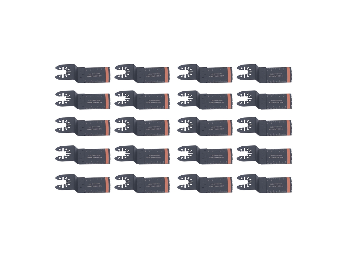 Lâminas de Serra Oscilante 34mm Aço Alto Carbono 20pcs com S/MARCA
