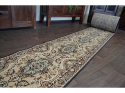 Passadeira Bcf Wiosna Bege 80 cm
