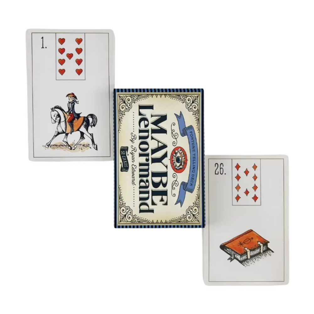 Talvez As Cartas Do Oráculo Renoman Sejam Adequadas Para Reuniões Familiares Cartas De Tarô De Alta Qualidade Para Adivinhação.