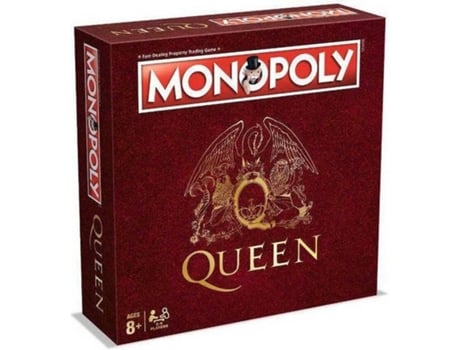 Jogo de Tabuleiro Monopoly: Queen (Idade Mínima: 8 - Nível Dificuldade: Intermédio)