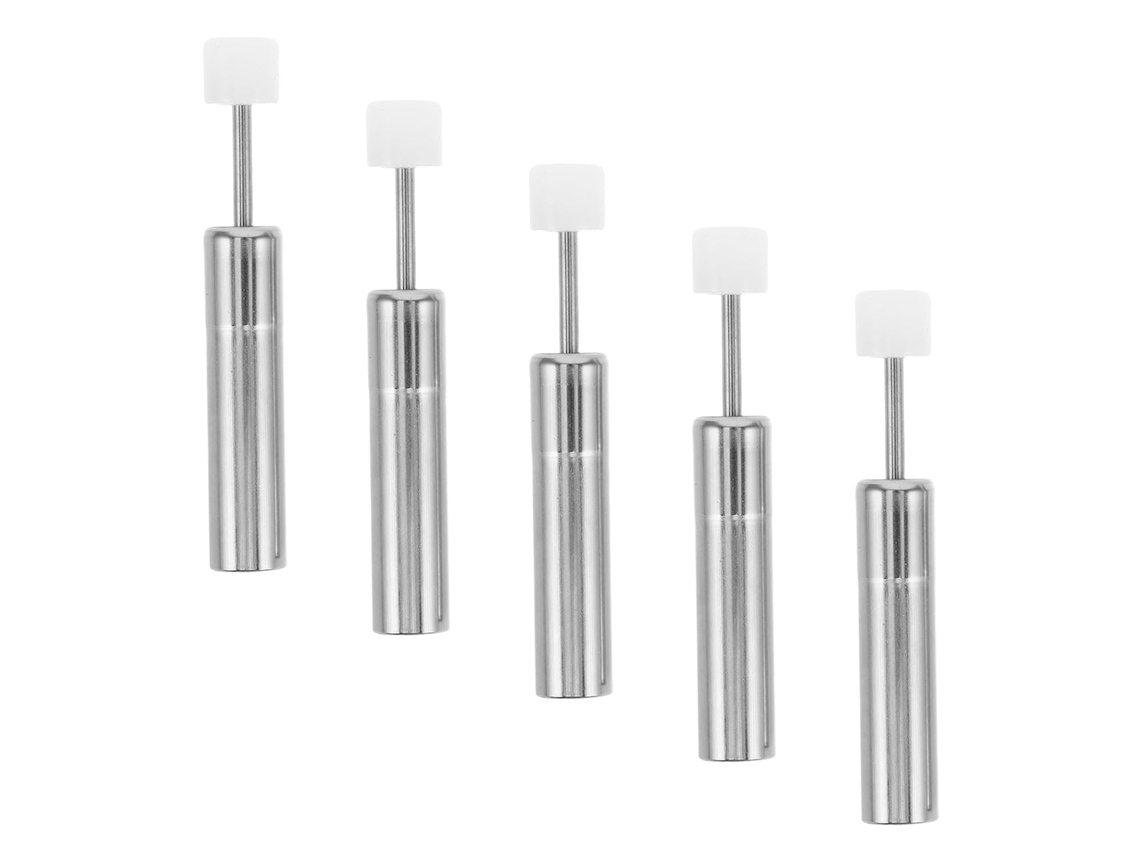 Conjunto De 5 Amortecedores Hidráulicos Silenciosos Para Portas E Gavetas Armários, Amortecedores De Metal E Plástico