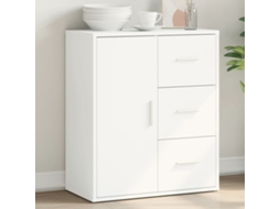 Vidaxl Aparador 60x31x70 Cm Derivados De Madeira Branco