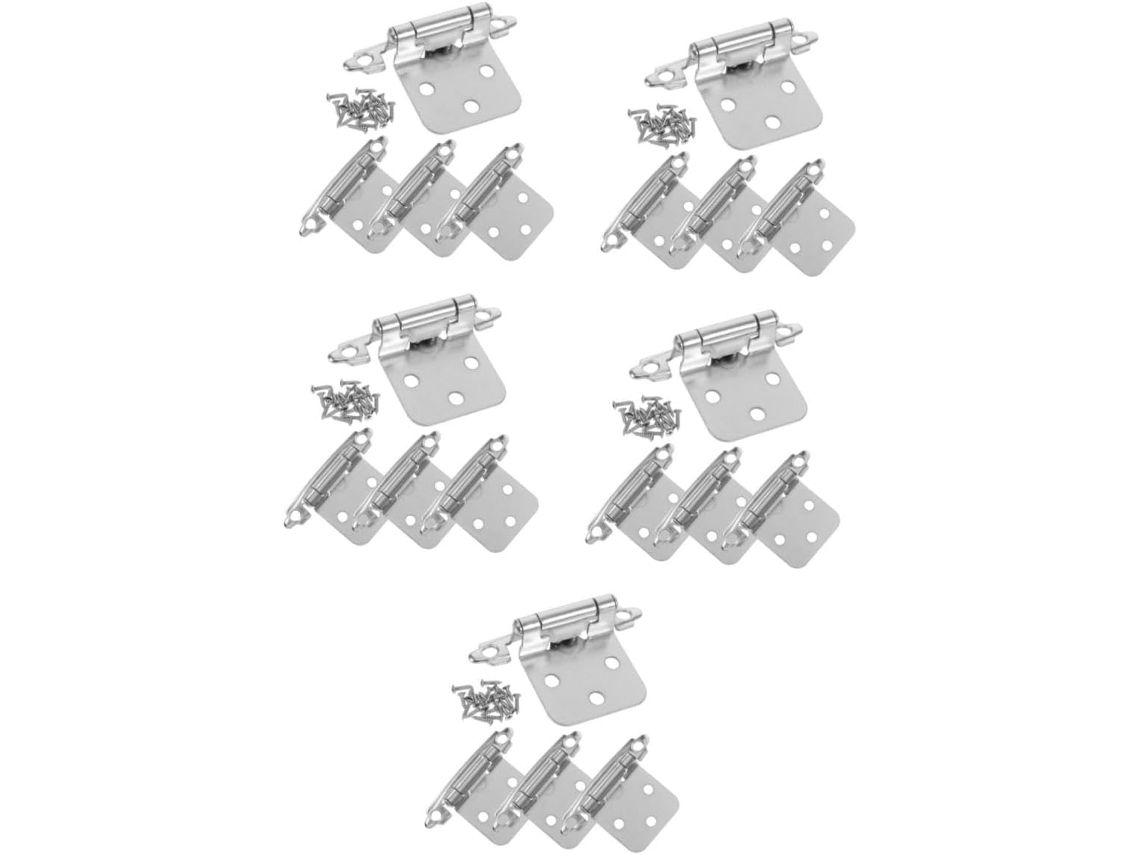Conjunto De 20 Dobradiças Com Mola E Fechamento Automático Para