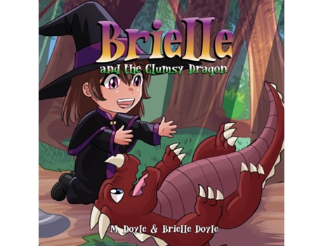 Livro Brielle and the Clumsy dragon de M Doyle (Inglês)