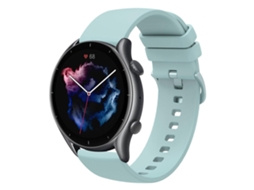 Pulseira De Silicone Macio De Cor Sólida De 22 Mm Para Amazfit Gtr 3 Pro