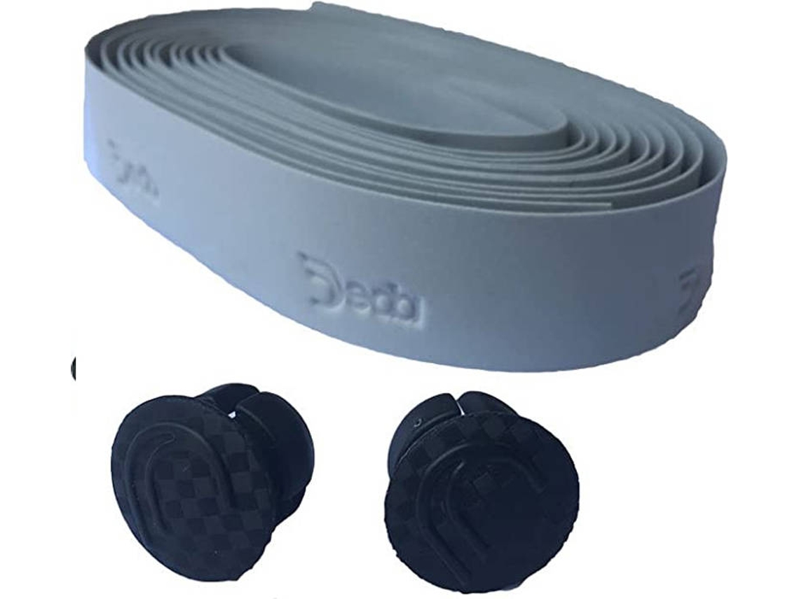 Fita DEDA ELEMENTI Juego Manillar Deda Claro Cinzento