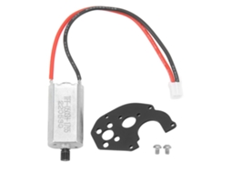Motor De Escova 050 66t Com Suporte Para Carro Rc Axial Scx24 Axi90081 Axi00001 Axi00002 1/24 Peças De Upgrade Preto