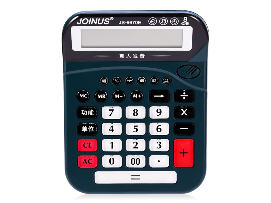 Calculadora Eletrônica Portátil Multifuncional Js-6670e