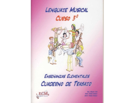 Livro Lenguaje Musical, Curso 3 de Raúl Segura Varo (Espanhol)