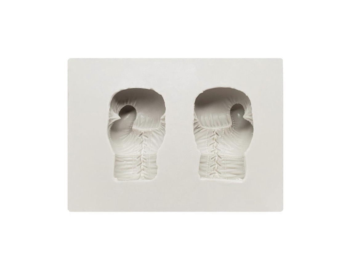 Molde Requintado Em Formato De Luva De Boxe Para Decoração De Bolos, Chocolates E Argila, Ideal Para Presentear. Hengjian