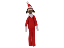 Laxiscreed Boneco Elfo Preto De Natal Em Resina Com Feltarte Para Decoração Festiva Em Casa