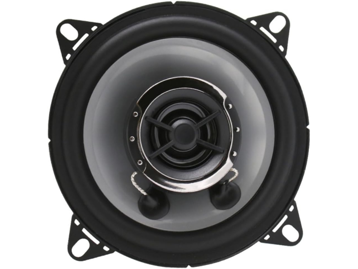 Conjunto De 2 Alto-falantes Automotivos, Acessórios Para Carro Com Cone Duplo, Preto