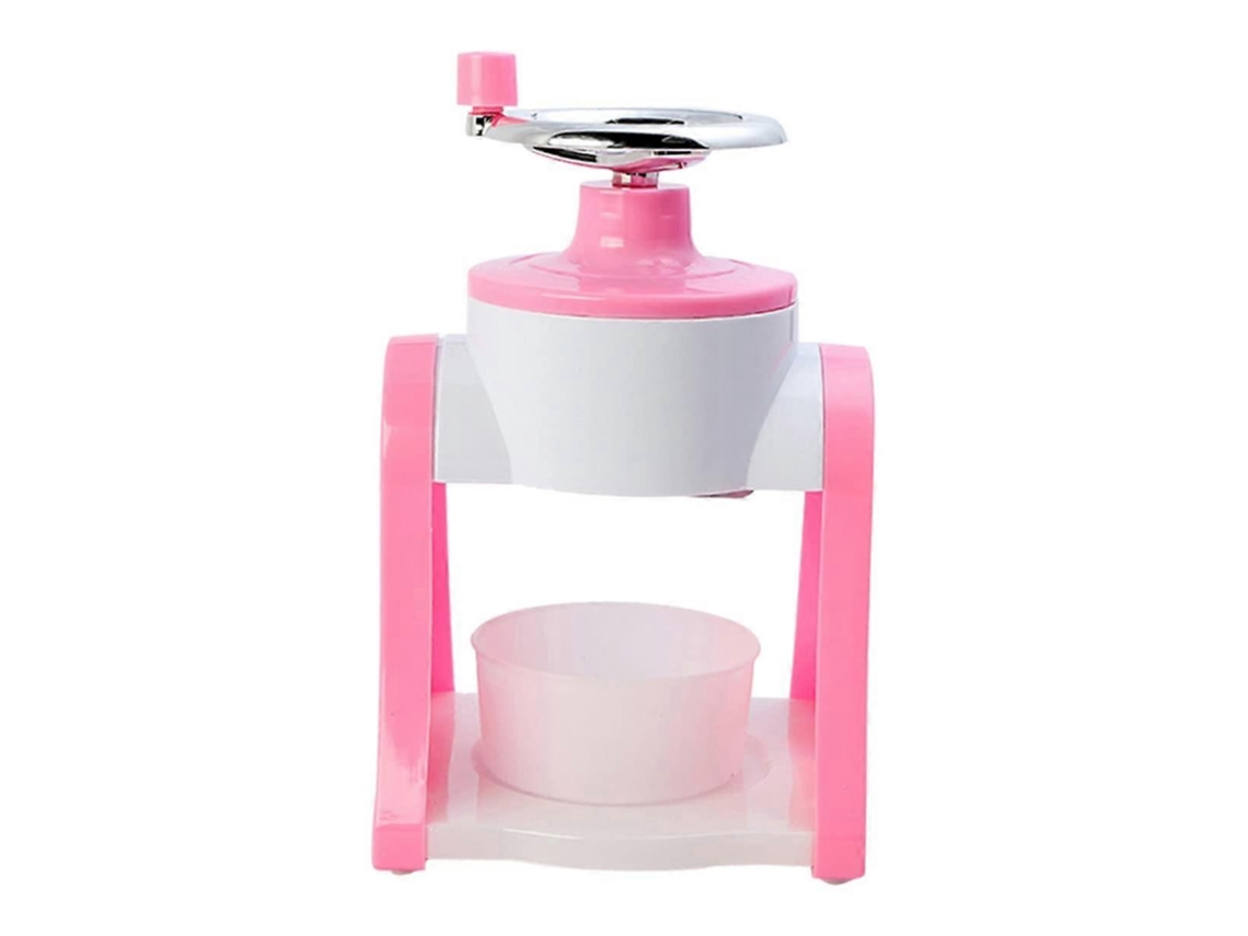 Triturador De Gelo Manual Com Manivela Para Sobremesas Caseiras E Bebidas De Verão, Durável E Sem Necessidade De Energia Elétrica.