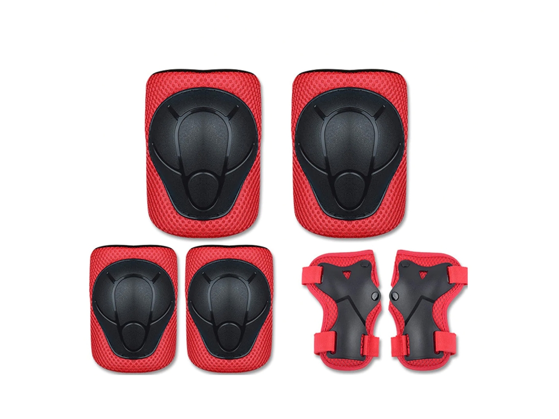 Kit de Segurança AQUAFORGE, proteção durável com Joelheiras para jovens atletas